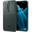 Etui Spigen do Samsung Galaxy S24, Optik Armor, Zielone
