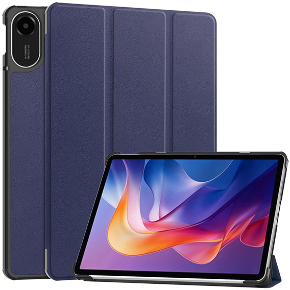 Etui z klapką i podstawką do Xiaomi Redmi Pad 2 – granatowe