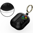 Etui silikonowe do Galaxy Buds3 / Buds3 Pro z karabińczykiem  - czarne