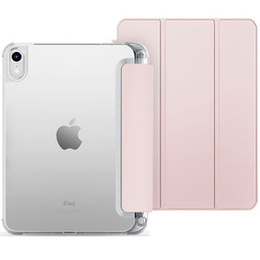 Etui do iPad 11" 2025 A16 (11 gen.) / iPad 10.9" 2022 (10 gen.), Pencil Hybrid, z miejscem na rysik, Różowe