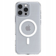 Etui z MagSafe Spigen do iPhone 16 Pro, Ultra Hybrid "T", Przezroczyste + Szkło