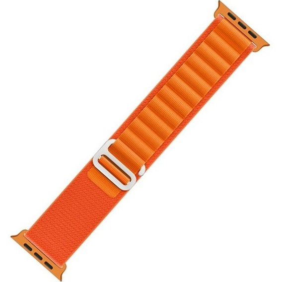 Zestaw Pasek Nylonowy + Etui 2w1 do Apple Watch 4/5/6/SE 40mm, Pomarańczowy