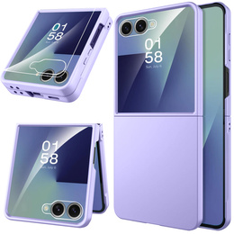 Etui ze szkłem hartowanym na ekran zewnętrzny do Samsung Galaxy Z Flip7