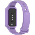 Pasek Silikonowy do Xiaomi Smart Band 9 Active / Xiaomi Redmi Band 3, Fioletowy
