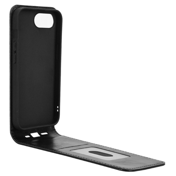 Etui z klapką do iPhone 16E, Flip, czarne