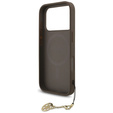 Etui GUESS 4G Metal Gold Logo, do MagSafe do iPhone 17 Pro