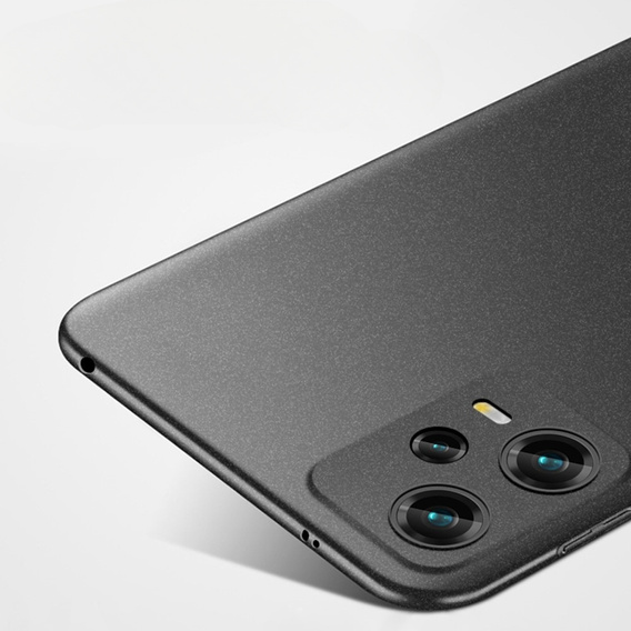 Etui MOFI do Xiaomi Poco X5 / Redmi Note 12 5G, cienkie, czarne