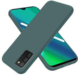 Etui cienkie do Samsung Galaxy A02s, Slim, zielone