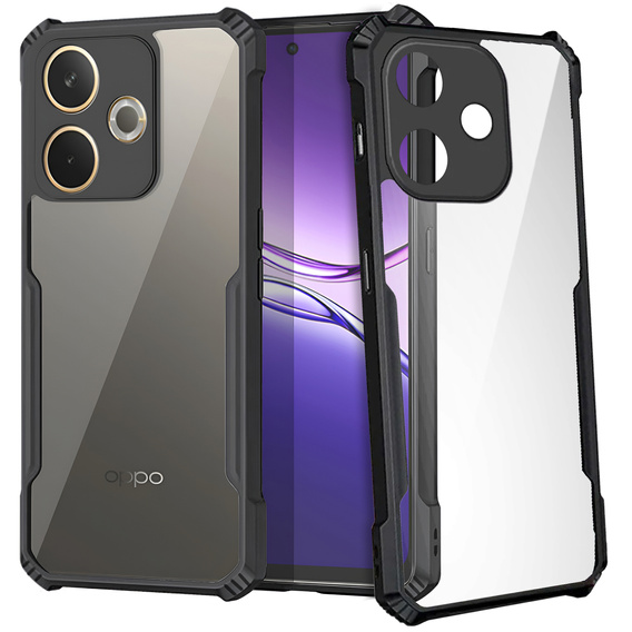 Etui do Oppo A5 Pro 5G, AntiDrop Hybrid, czarne