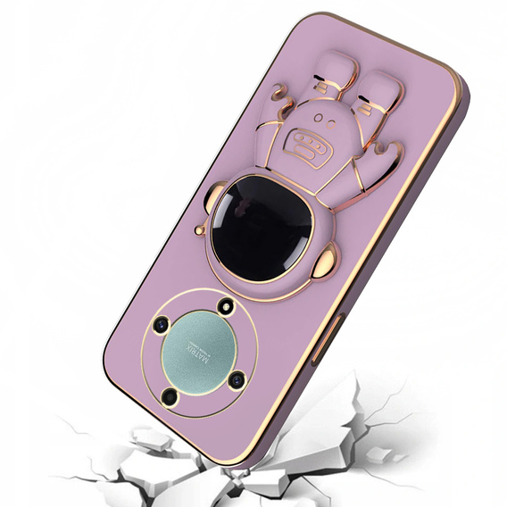 Etui do Honor Magic 5 Lite, Astronaut, fioletowe