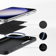 Etui do Samsung Galaxy S23 FE, Silicone MagSafe, czarne