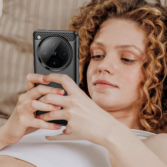 Etui do Oppo Find X8 Pro, Carbon, czarne