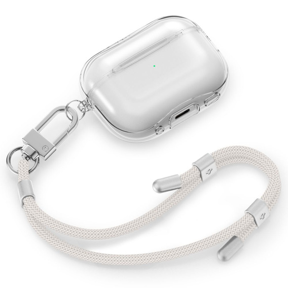 Smycz do telefonu Spigen Crossbody Strap + Wrist Strap + ConTag,  biała