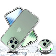 Etui do iPhone 14 Pro Max, Shockproof, z folią, przezroczyste
