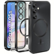 Etui do Samsung Galaxy A05s, Electro MagSafe, czarne + Szkło na ekran
