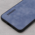 Etui do Xiaomi Redmi 12C, ERBORD Business, z blaszką do uchwytów samochodowych, niebieskie