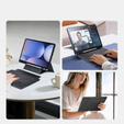 Etui z klawiaturą do Samsung Galaxy Tab S8 Ultra / S9 Ultra / S10 Ultra, Dux Ducis DK Series, czarne