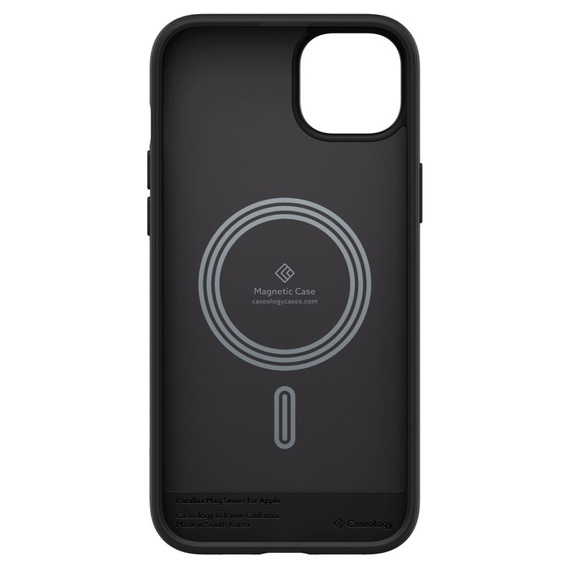 Etui Caseology do iPhone 14 Plus, Parallax MagSafe, Matte Black