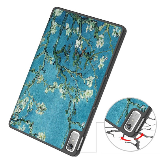 Etui do Lenovo Tab P11 Gen 2 TB350FU TB350XU 11.5", Smartcase, Flowers
