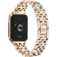 Bransoleta  z Diamentami do Xiaomi Smart Band 8 Pro / Xiaomi Smart Band 9 Pro, Złote