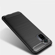 Etui do Xiaomi Redmi Note 10 / 10S, Karbon, czarne