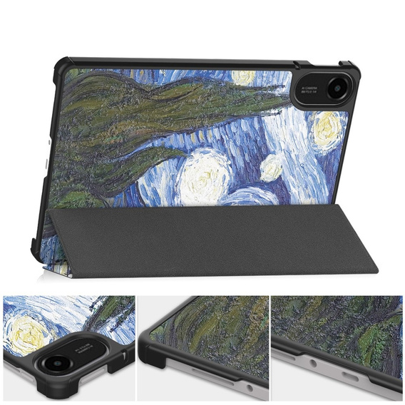 Etui z klapką i wzorem Starry Sky do Xiaomi Redmi Pad 2