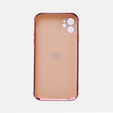 Etui do Apple iPhone 11, Electro heart, różowe rose gold