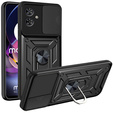 Etui pancerne do Motorola Moto G54 5G, CamShield Slide, czarne