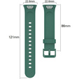 Pasek Silikonowy do Xiaomi Mi Band 7 Pro, Green