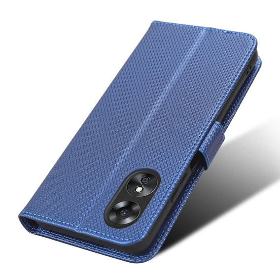 Etui z klapką do Oppo A17, Smart Magnet, niebieskie
