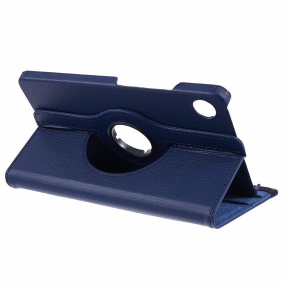 Etui do Samsung Galaxy Tab A9, Obrotowe 360, granatowe
