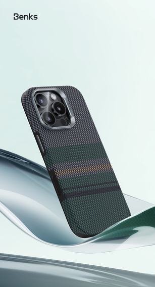 Etui ochronne Magnetic Armor Pro Aurora Kevlar 600D do iPhone 16 Pro