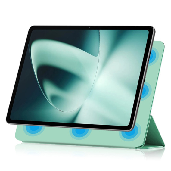 Etui do OnePlus Pad, Magnetic, Smartcase, miętowe