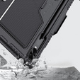 Etui z klawiaturą do Galaxy Tab S9+, NILLKIN Bumper Pen Slot, czarne