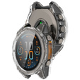 2w1 Etui + Szkło Hartowane do Garmin Fenix 8 43mm, Przezroczyste
