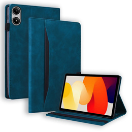 Etui z klapką do Xiaomi Redmi Pad 2 z kieszonkami i podstawką – niebieskie
