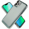 Etui do iPhone 14 Pro Max Carbon Slim Case Obudowa, Zielone