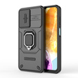 Etui do Samsung Galaxy M15 5G, KickStand Camera Lens, czarne