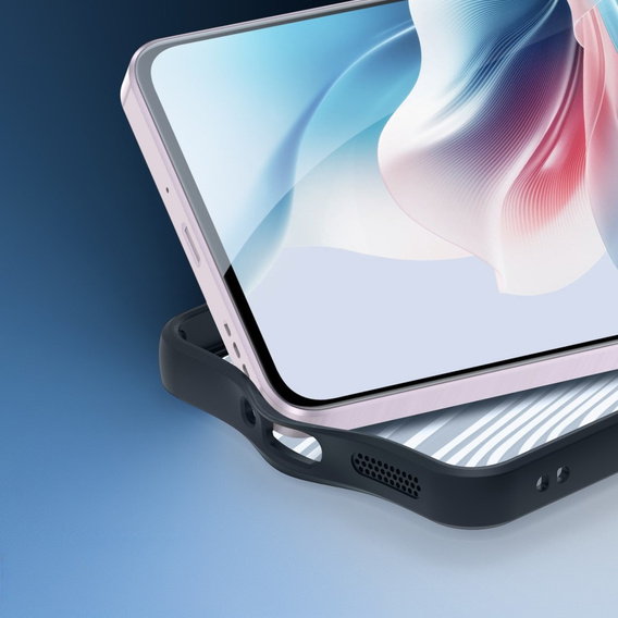 Etui DuxDucis do Oppo Reno 11F 5G, Aimo case, przezroczyste / czarne