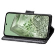 Etui z klapką do Google Pixel 8A, Butterfly, czarne
