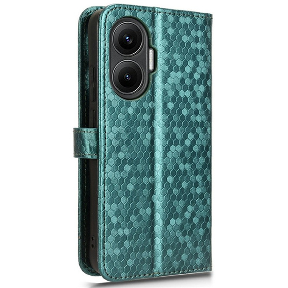 Etui z klapką Wallet Rhombus do Xiaomi Poco F7 5G