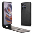 Etui do Motorola Edge 50 Neo / ThinkPhone 25 5G z klapką i kieszenią na kartę – czarne