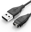 Kabel USB/ładowarka do smartwachy Garmin, czarny