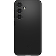 Etui Spigen do Samsung Galaxy S24, Thin Fit, Czarne + Szkło
