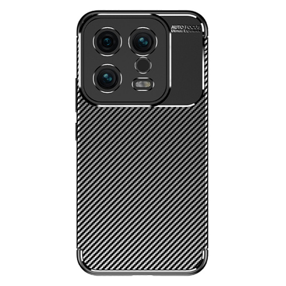 Etui do Xiaomi 13, Carbon Gel, czarne