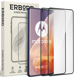 2x Szkło Hartowane ERBORD 3D do Motorola Moto G85 – ochrona całego ekranu