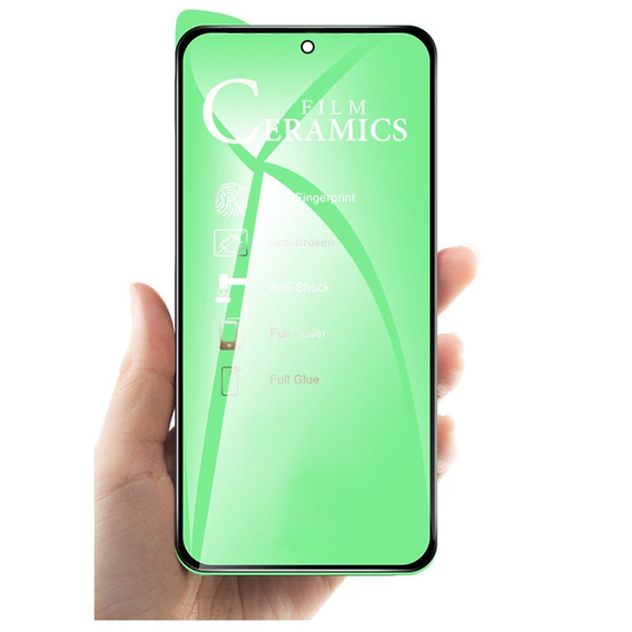 Szkło Hybrydowe do Xiaomi Redmi Note 9S / 9 Pro, 5D Full Glue Ceramic