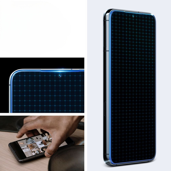 SPIGEN Szkło Hartowane do Samsung Galaxy S23+ Plus, Glas.TR EZ Fit (2 sztuki)