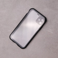 Etui do iPhone 11, Magnetic Dual Glass, czarne