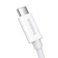 Baseus Superior Series 2 – kabel USB‑C 240 W USB4, 1 m - biały